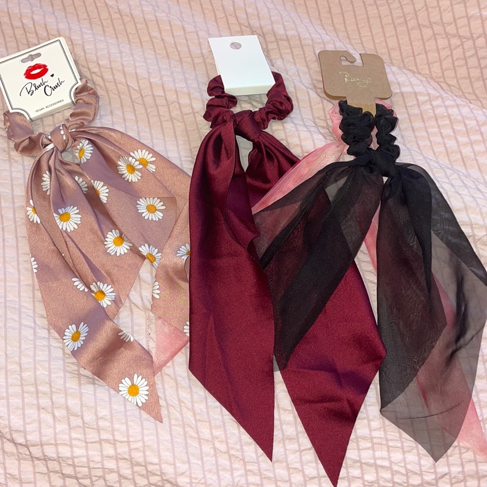 Hair scrunchies